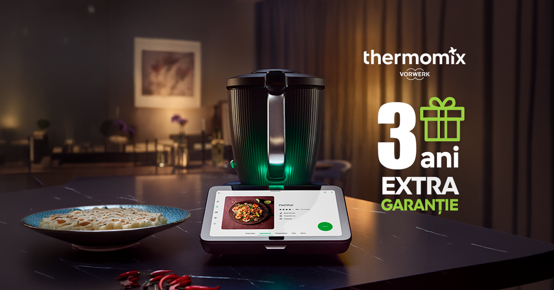 Thermomix TM7 cu 3 ani extragaranție