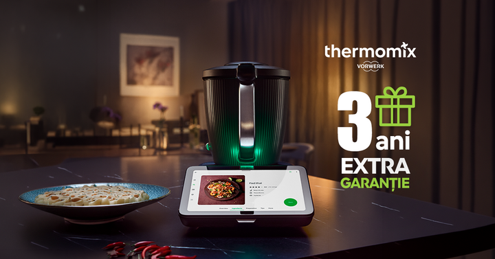 Thermomix TM7 cu 3 ani extragaranție