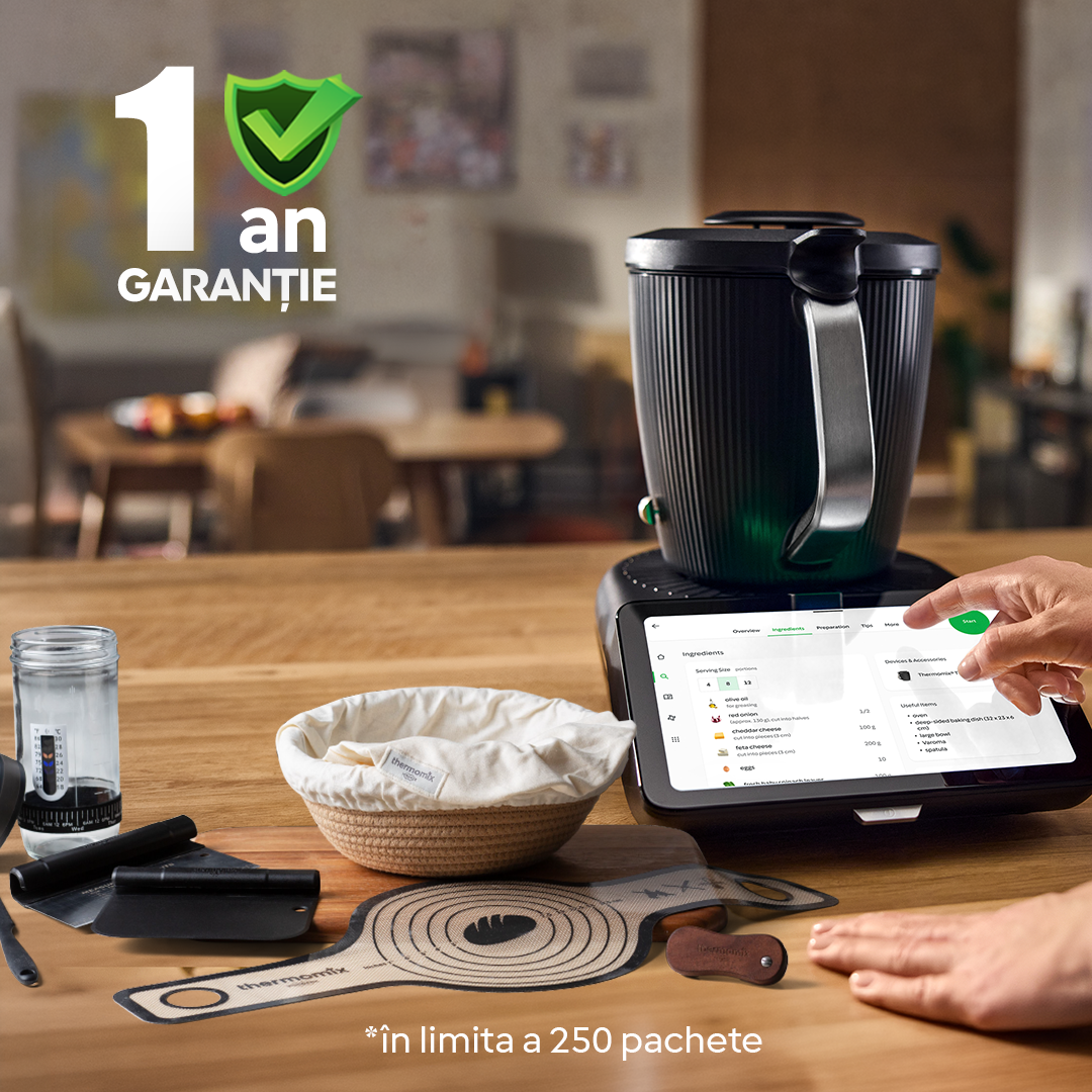 Pachet Thermomix TM7 + Kit pentru pâine + 1 an extragaranție
