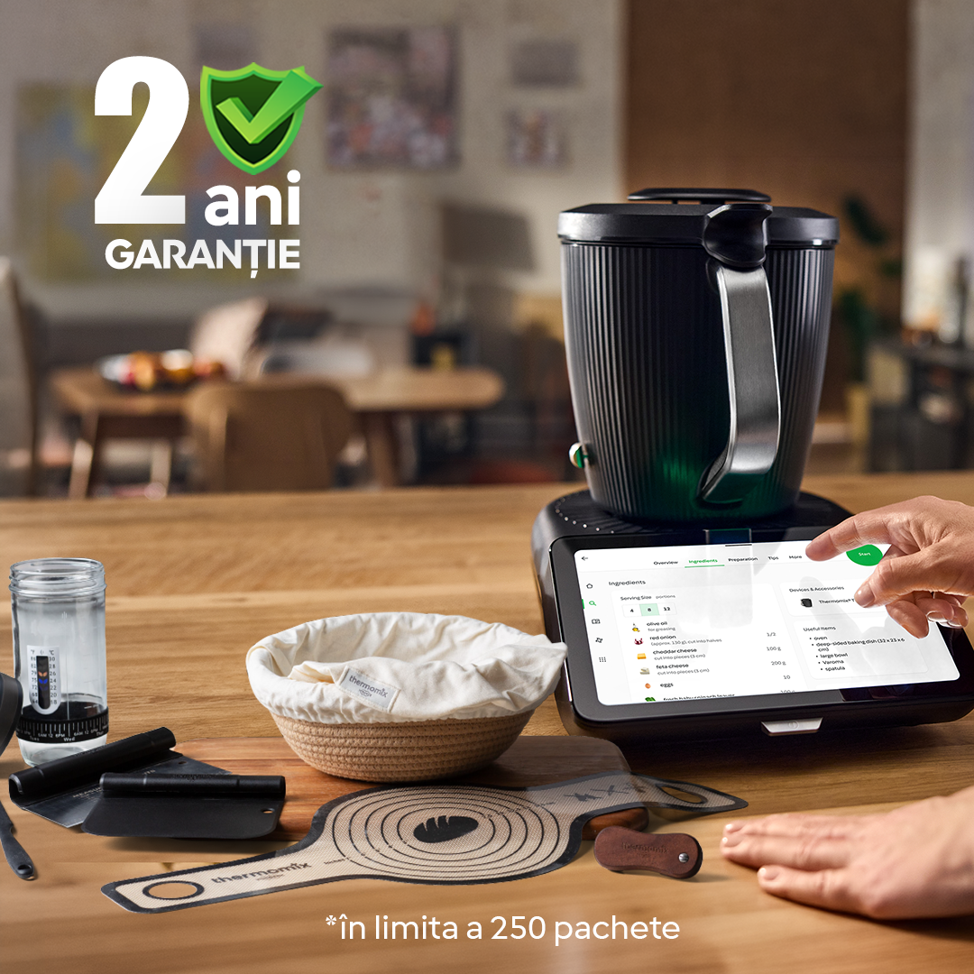 Pachet Thermomix TM7 + Kit pentru pâine + 2 ani extragaranție