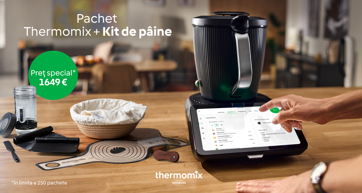 Pachet Thermomix TM7 + Kit pentru pâine