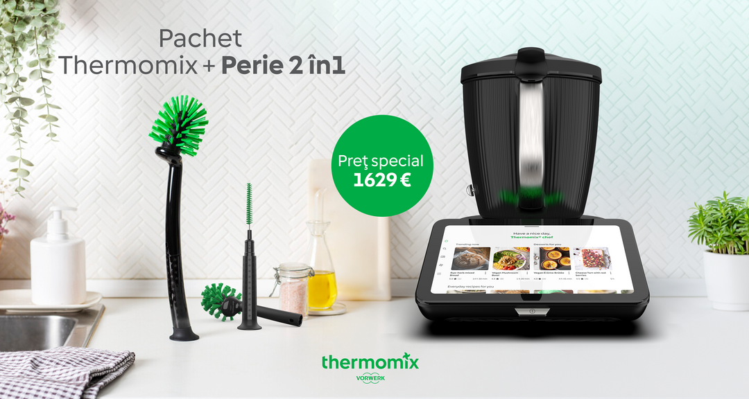 Pachet Thermomix TM7 + Perie 2 în 1