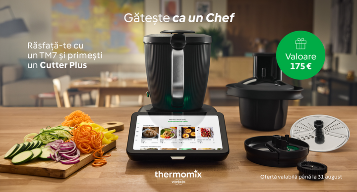 Pachet Thermomix TM7 + Cutter Plus