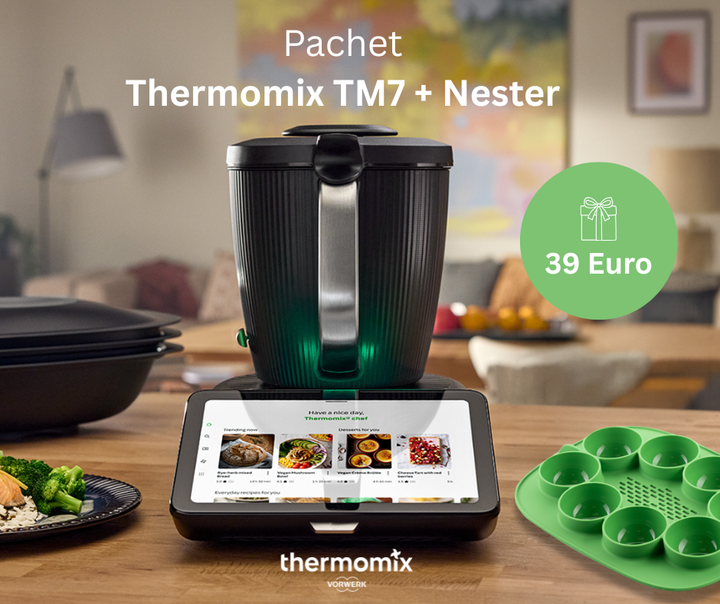 Pachet Thermomix TM7 + formă de silicon pentru Varoma